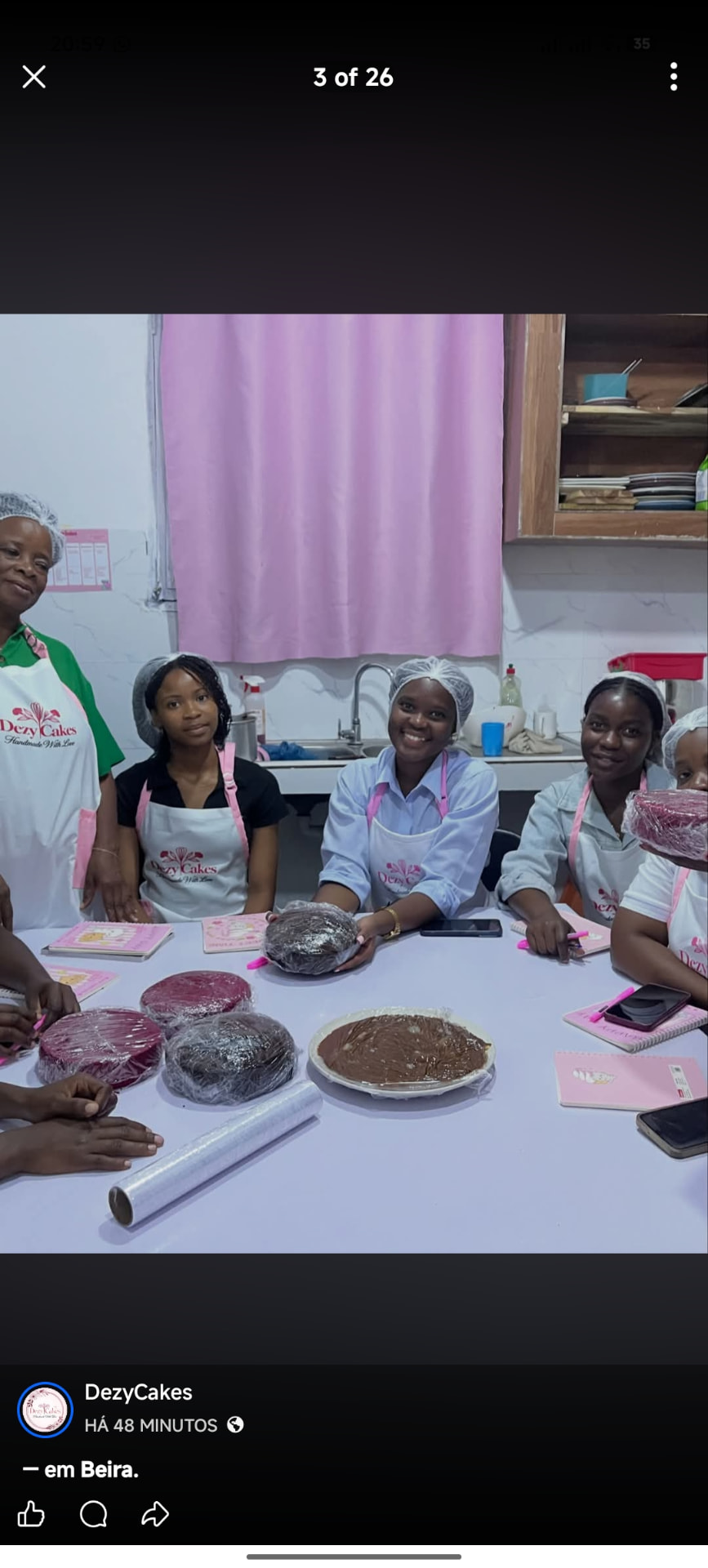 Bolo feito por Turma Deyzy Cakes